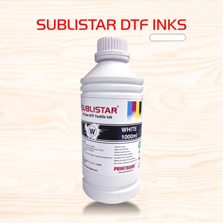 Sublistar DTF Printing Inks - WHITE