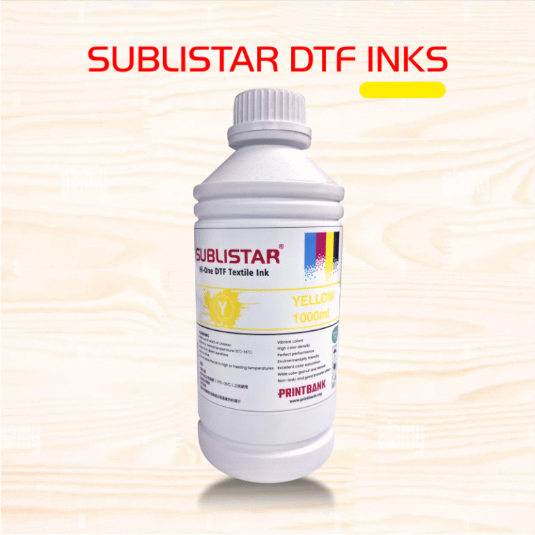 Sublistar DTF Printing Inks - YELLOW