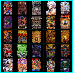 1000 Anime - Tshirt Designs Bundle